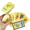 Load image into Gallery viewer, Beginner Tarot Deck With Meaning Keywords In Gold Foil Premium Tear-Resistant Cards | Divination Tarot Card Set With English Guidebook For Newbies | Apollo Tarot Shop