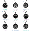 Necklaces Of The Lesser Key Of Solomon | Pendants With 72 Demon Sigils From Lemegeton | Goetia Amulet Talisman For Gothic Men | Apollo Tarot Jewelry Shop