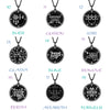 Lesser Key Of Solomon Goetia Sigil Talisman Necklace | Lemegeton 72 Demon Sigils Black Stainless Steel Pendant | Witchcraft Amulet For Spiritual Men & Women | Apollo Tarot Jewelry Shop