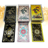 Gold Foil Tarot Cards Deck With English Guidebook In Premium Acrylic Gift Box | RWS-Inspired Plastic Card Oracle Divination Set | Apollo Tarot Shop