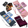 Tarot Deck | RWS-Inspired Plastic Cards Colored In Pink, Blue, Or Black + Cloth Storage Bag + English Guidebook| Premium Divination Witch Gift Set | Apollo Tarot Shop