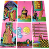 Tarot Deck | RWS-Inspired Plastic Cards Colored In Pink, Blue, Or Black + Cloth Storage Bag + English Guidebook| Premium Divination Witch Gift Set | Apollo Tarot Shop