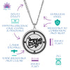 Load image into Gallery viewer, Silver Necklace Of Demon Sigil From The Lesser Key Of Solomon | Goetia Magick Pendants (Sigils 1-12) | Apollo Tarot Jewelry Shop