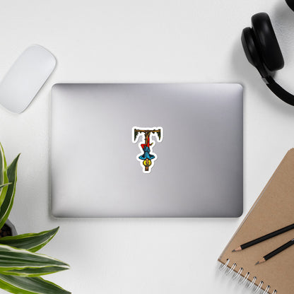 Laptop Sticker Of The Hanged Man | Apollo Tarot