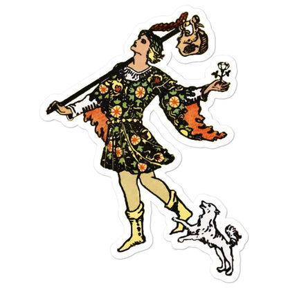 The Fool Bubble-Free Stickers | Apollo Tarot