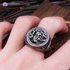 Load image into Gallery viewer, Medusa Ring | Greek Mythology Gorgon Protection Amulet | Gorgoneion Pagan Worship Jewelry | Gorgo Witchy Accessory | Apollo Tarot Shop