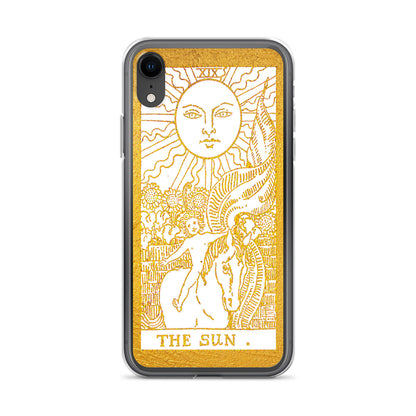 The Sun Golden iPhone Case - Apollo Tarot