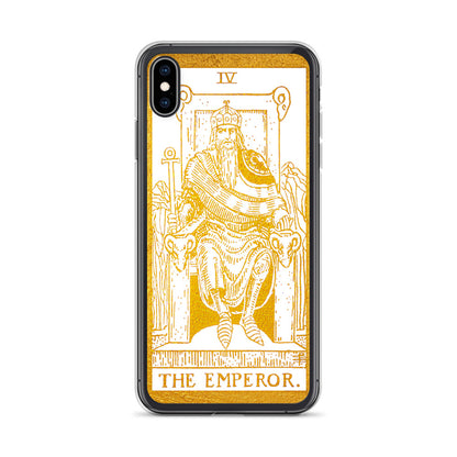 The Emperor Golden Iphone Case - Apollo Tarot