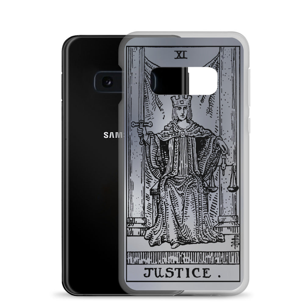 Justice Card Samsung Case | Apollo Tarot
