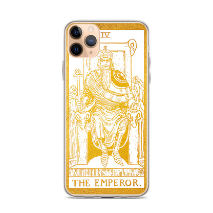 The Emperor Golden Iphone Case - Apollo Tarot