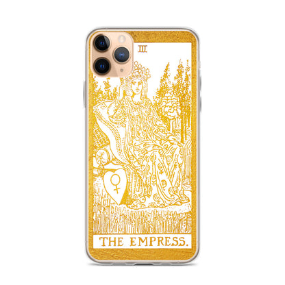 The Empress Golden Iphone Case - Apollo Tarot