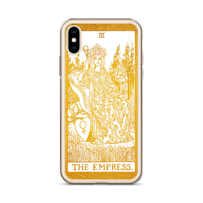 The Empress Golden Iphone Case - Apollo Tarot