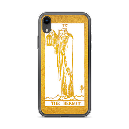 The Hermit Golden iPhone Case - Apollo Tarot