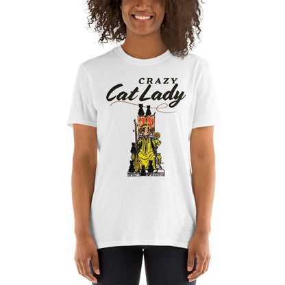 Queen Of Wands Cat Lovers T-Shirt | Apollo Tarot