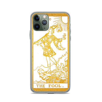 The Fool Golden Iphone Case - Apollo Tarot