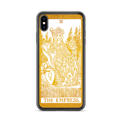 The Empress Golden Iphone Case - Apollo Tarot