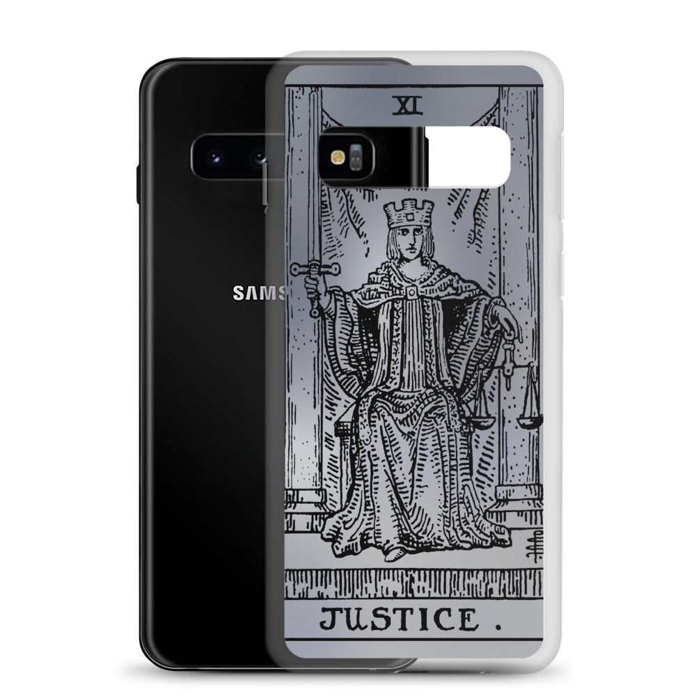 Justice Card Samsung Case | Apollo Tarot