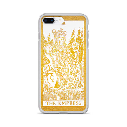 The Empress Golden Iphone Case - Apollo Tarot