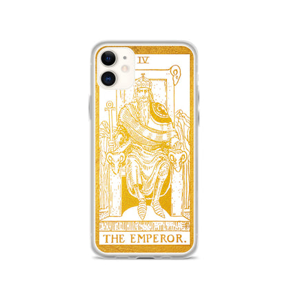 The Emperor Golden Iphone Case - Apollo Tarot