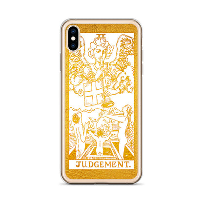 Judgment Golden iPhone Case - Apollo Tarot