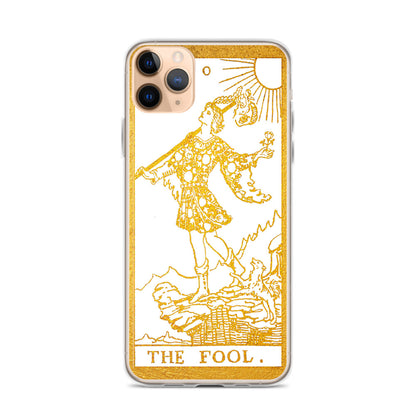 The Fool Golden Iphone Case - Apollo Tarot