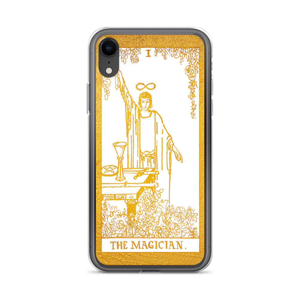 The Magician Golden iPhone Case - Apollo Tarot