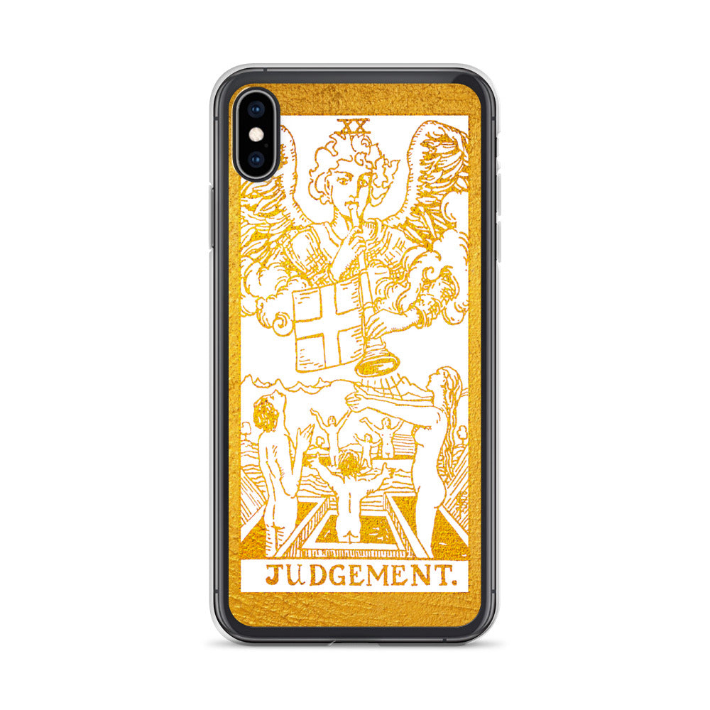 Judgment Golden iPhone Case - Apollo Tarot