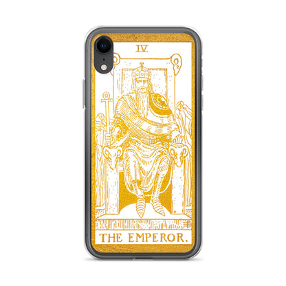 The Emperor Golden Iphone Case - Apollo Tarot