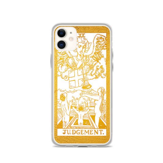 Judgment Golden iPhone Case - Apollo Tarot
