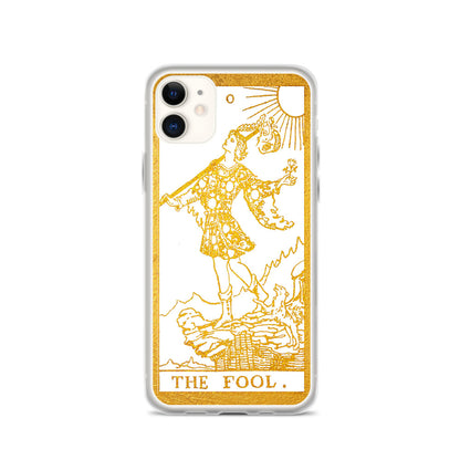 The Fool Golden Iphone Case - Apollo Tarot