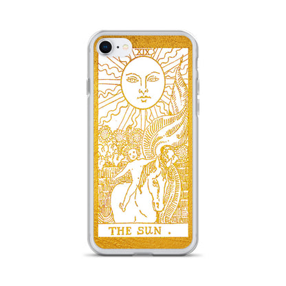 The Sun Golden iPhone Case - Apollo Tarot