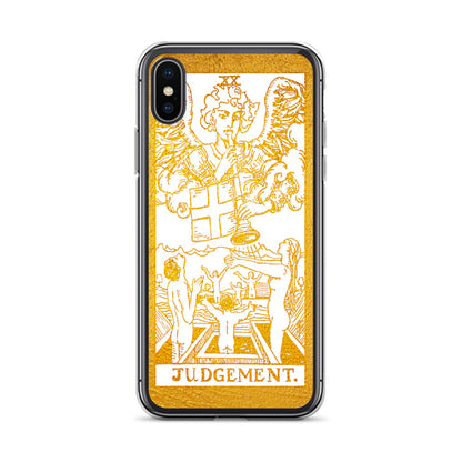 Judgment Golden iPhone Case - Apollo Tarot