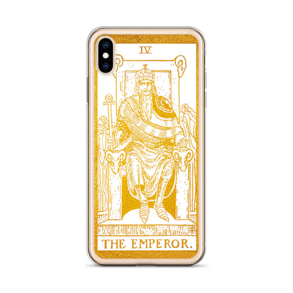 The Emperor Golden Iphone Case - Apollo Tarot