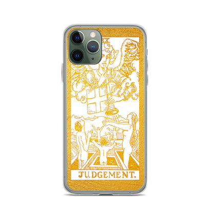 Judgment Golden iPhone Case - Apollo Tarot