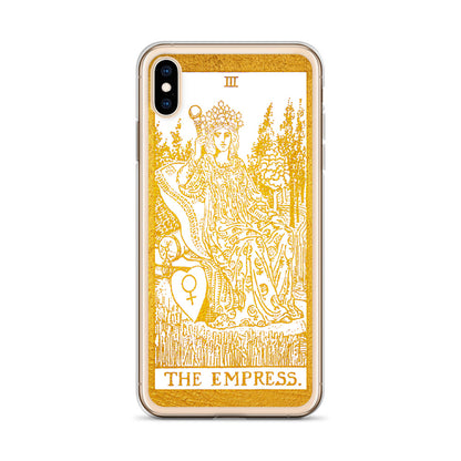 The Empress Golden Iphone Case - Apollo Tarot