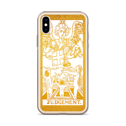 Judgment Golden iPhone Case - Apollo Tarot