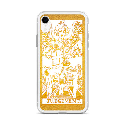 Judgment Golden iPhone Case - Apollo Tarot