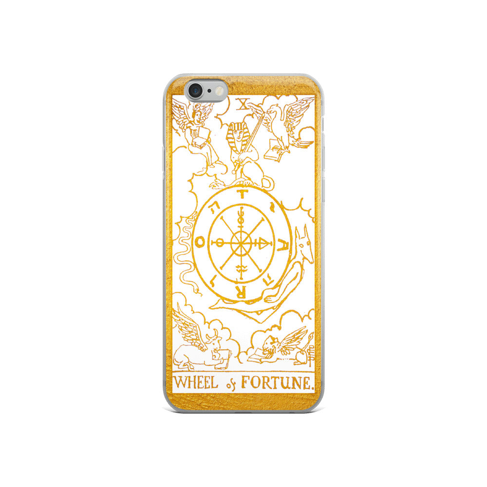 The Wheel of Fortune iPhone Case - Apollo Tarot