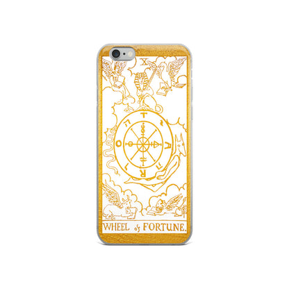 The Wheel of Fortune iPhone Case - Apollo Tarot