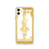 Load image into Gallery viewer, The Hanged Man Golden iPhone Case - Apollo Tarot