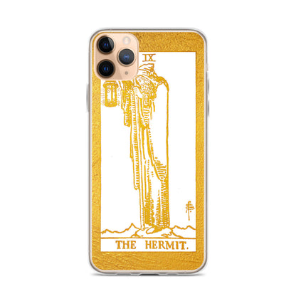 The Hermit Golden iPhone Case - Apollo Tarot