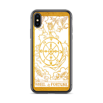 The Wheel of Fortune iPhone Case - Apollo Tarot