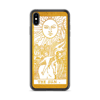 The Sun Golden iPhone Case - Apollo Tarot