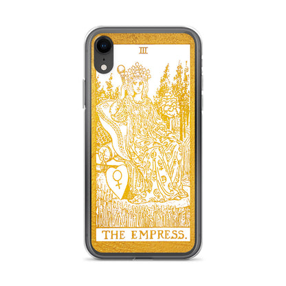 The Empress Golden Iphone Case - Apollo Tarot