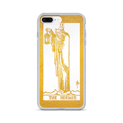 The Hermit Golden iPhone Case - Apollo Tarot