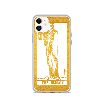 The Hermit Golden iPhone Case - Apollo Tarot