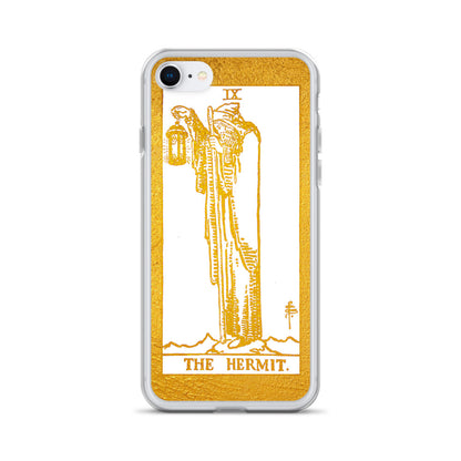 The Hermit Golden iPhone Case - Apollo Tarot