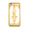 The Hanged Man Golden iPhone Case - Apollo Tarot