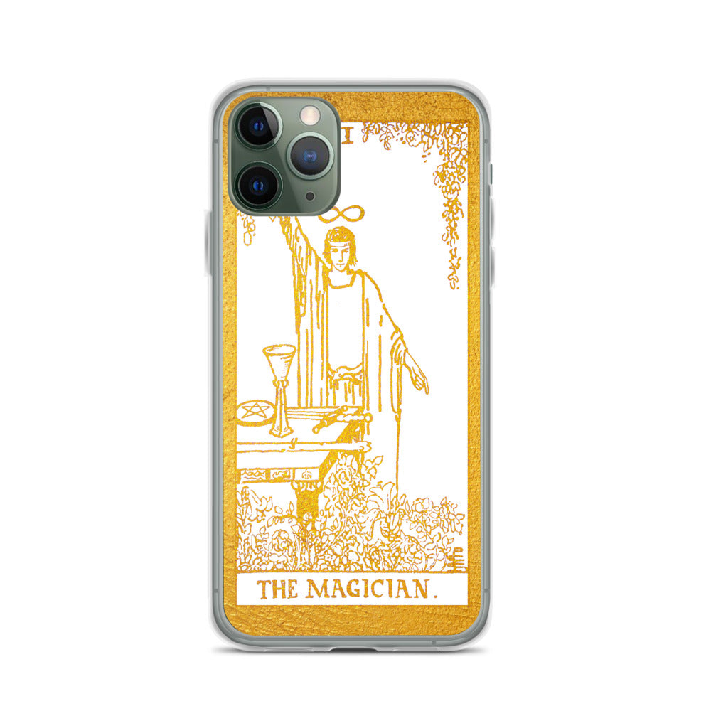 The Magician Golden iPhone Case - Apollo Tarot