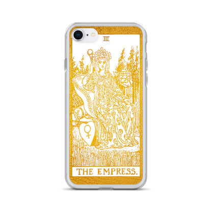 The Empress Golden Iphone Case - Apollo Tarot